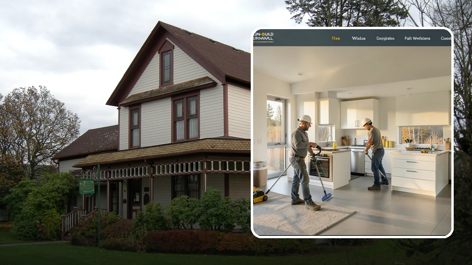 Home Modernization in Sumner, Pierce County, WA - Home modernization that brings dated Western Washington houses up to current styles, systems, and efficiency standards.