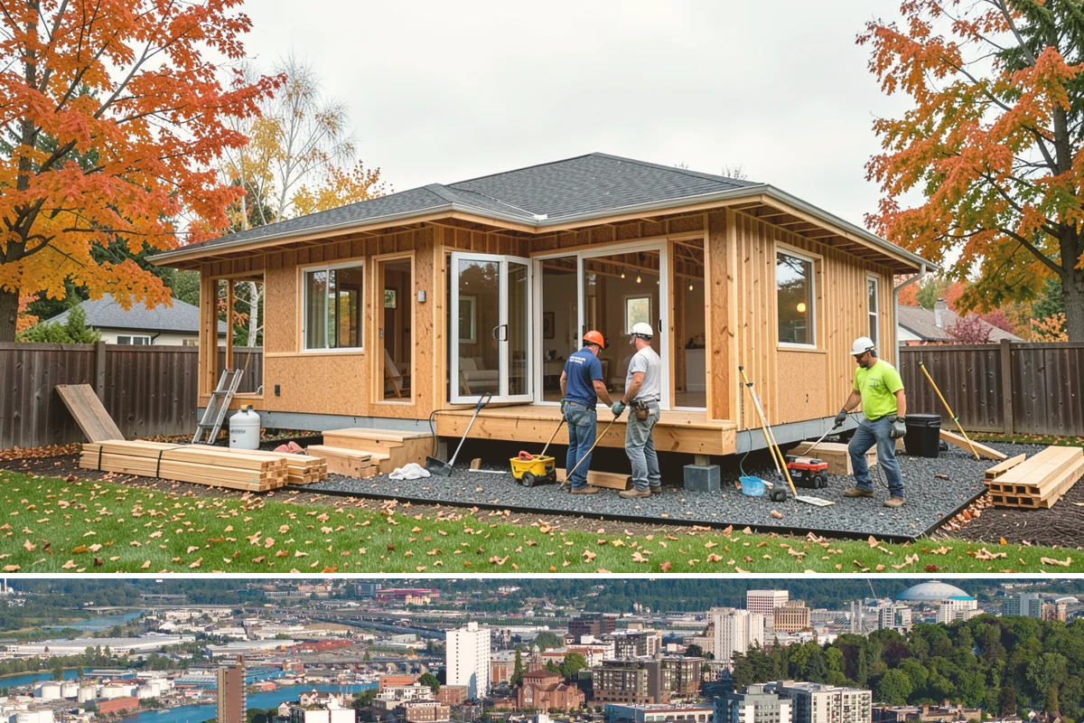 Home Modernization in Tacoma, Pierce County, WA - Modernization projects centered on interior systems and finishes are comfortably completed during the rainier months.
