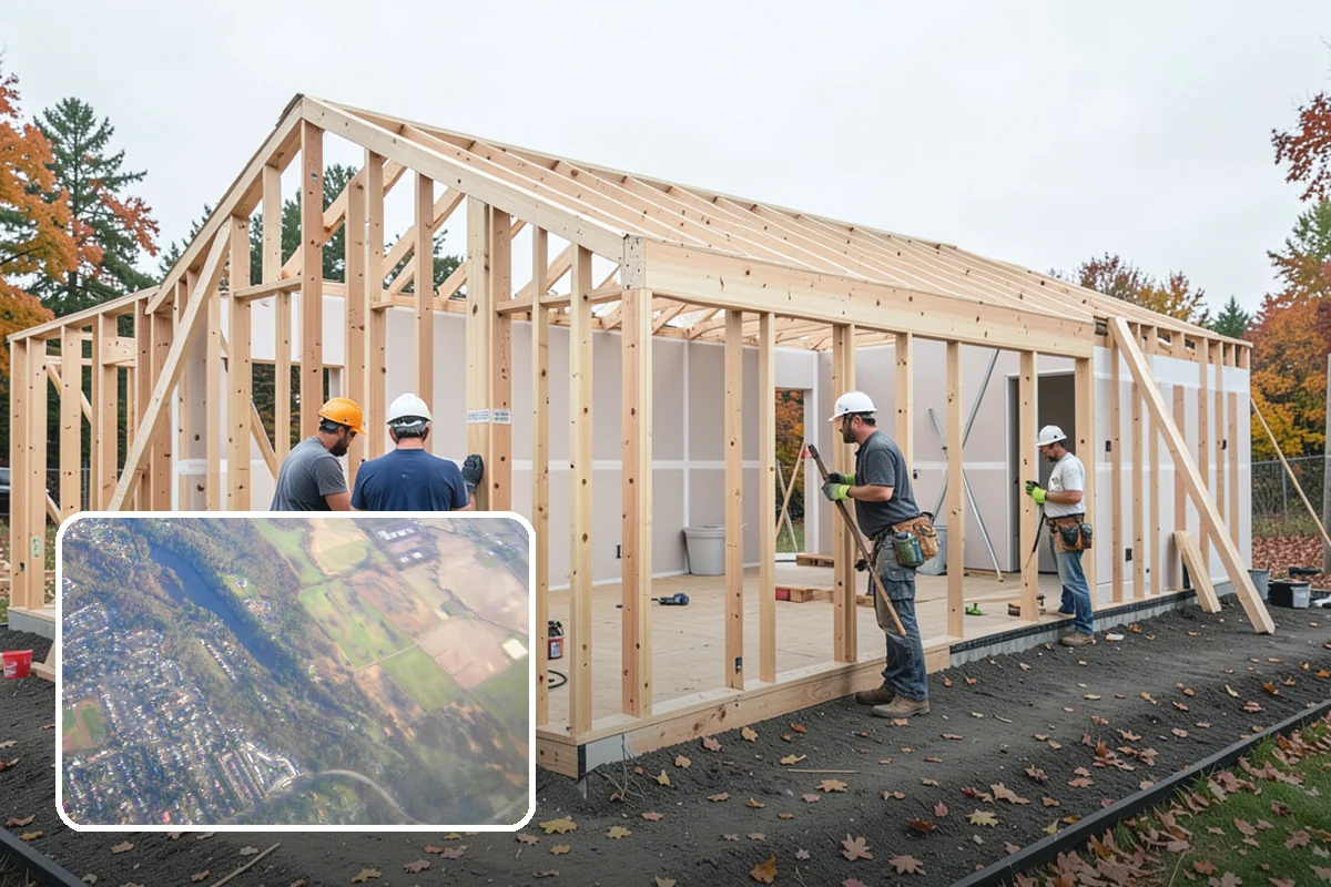 Home Office Remodeling in Algona, King County, WA - Dedicated circuits and data runs for reliable technology