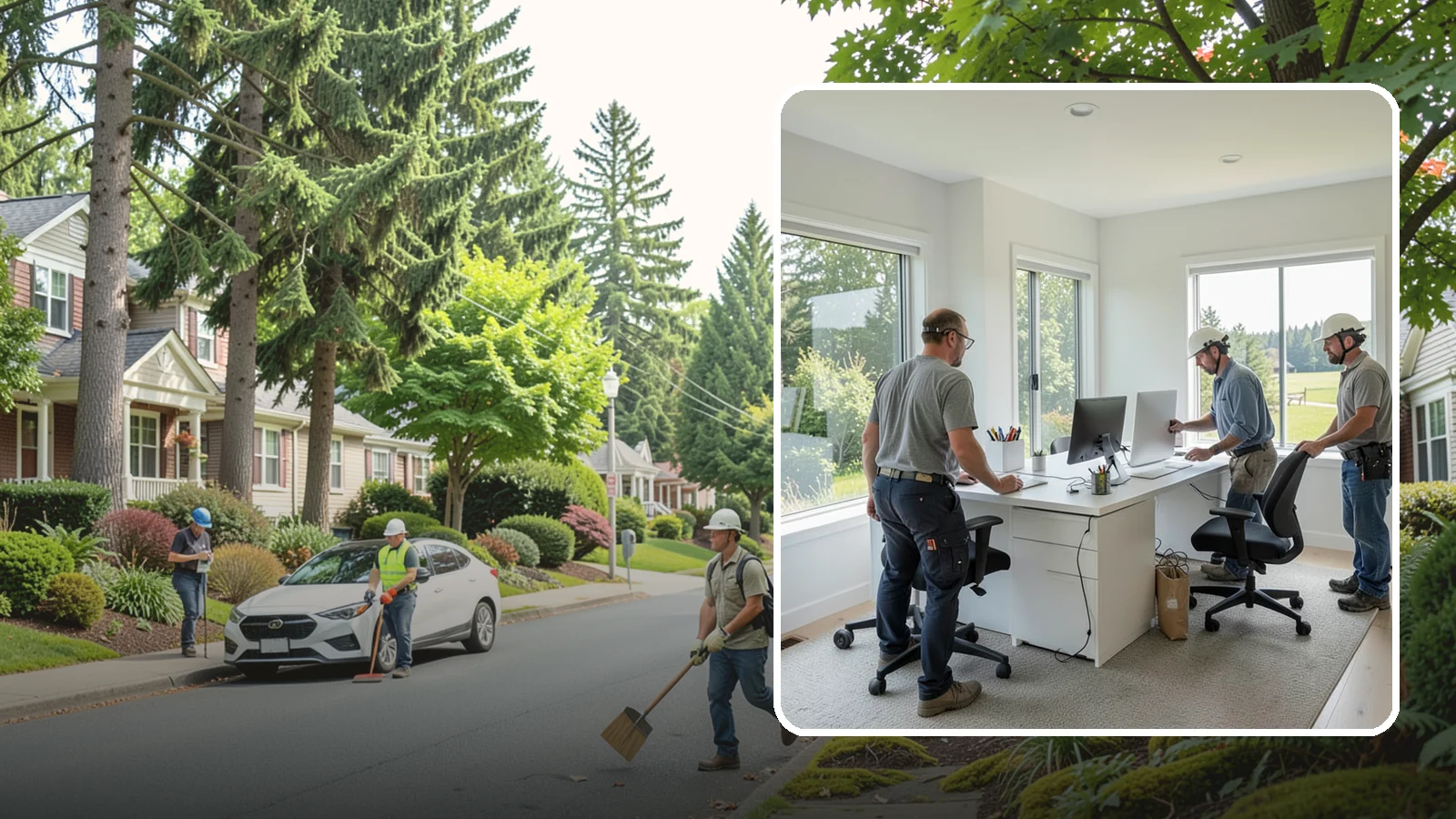 Home Office Remodeling in Beaux Arts Village, King County, WA - We remodel spare rooms and underused corners into productive, comfortable home offices built for real workdays.