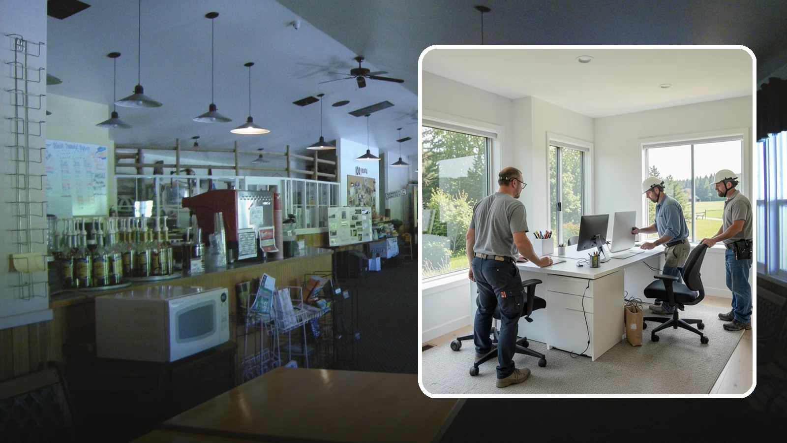 Home Office Remodeling in Black Diamond, King County, WA - We remodel spare rooms and underused corners into productive, comfortable home offices built for real workdays.