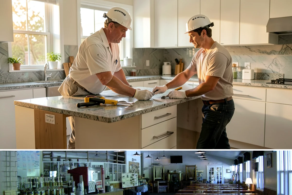 Home Office Remodeling in Black Diamond, King County, WA - Home office remodels are ideal winter projects, ready before spring when outdoor work resumes.