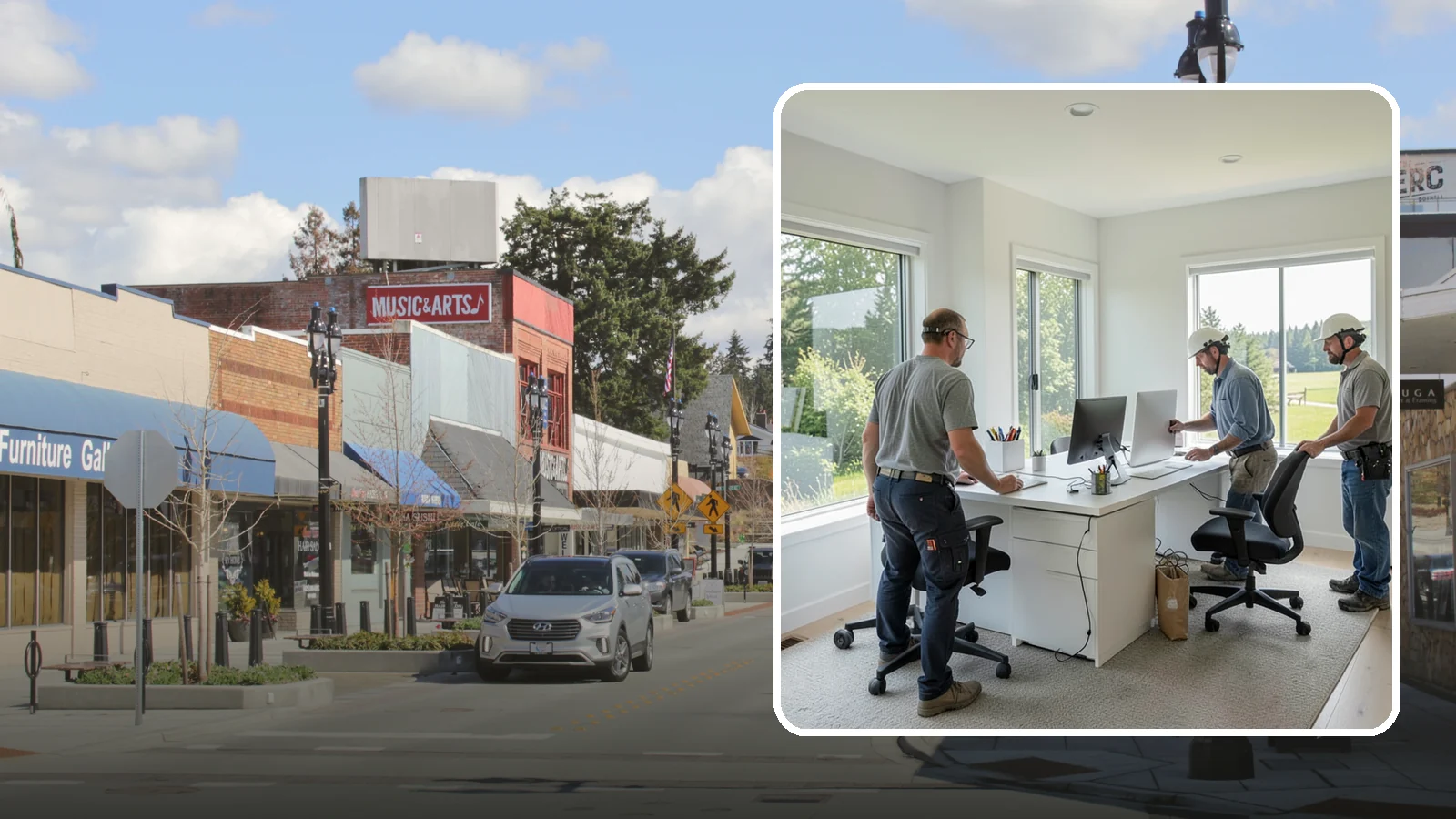 Home Office Remodeling in Bothell, King County, WA - We remodel spare rooms and underused corners into productive, comfortable home offices built for real workdays.