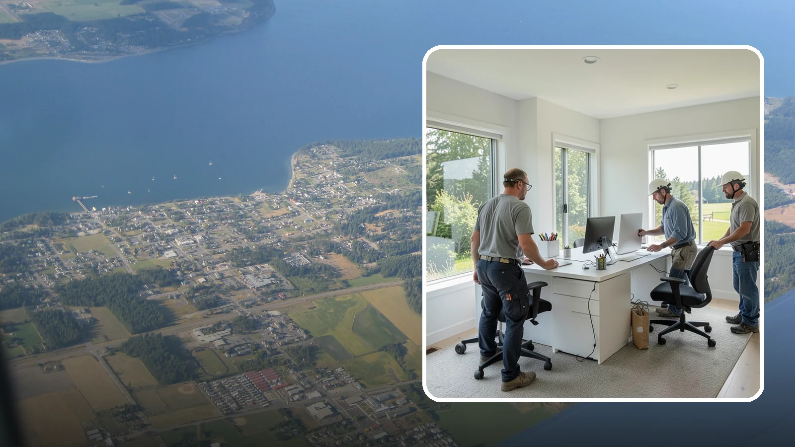 Home Office Remodeling in Coupeville, Island County, WA - We remodel spare rooms and underused corners into productive, comfortable home offices built for real workdays.