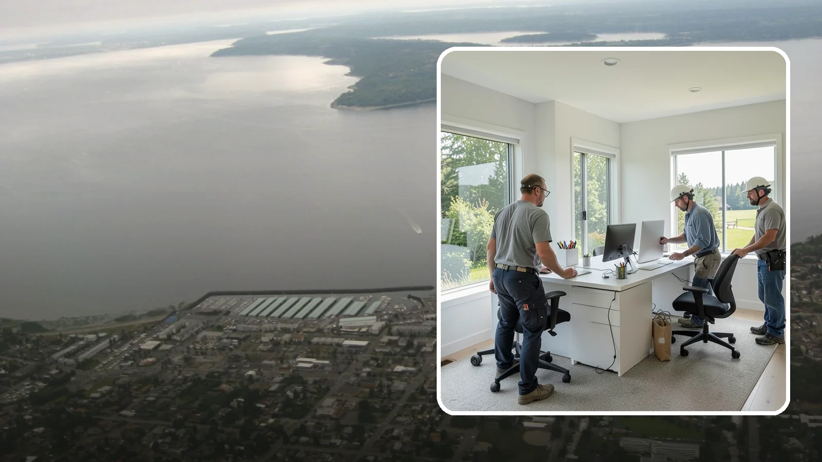 Home Office Remodeling in Des Moines, King County, WA - We remodel spare rooms and underused corners into productive, comfortable home offices built for real workdays.