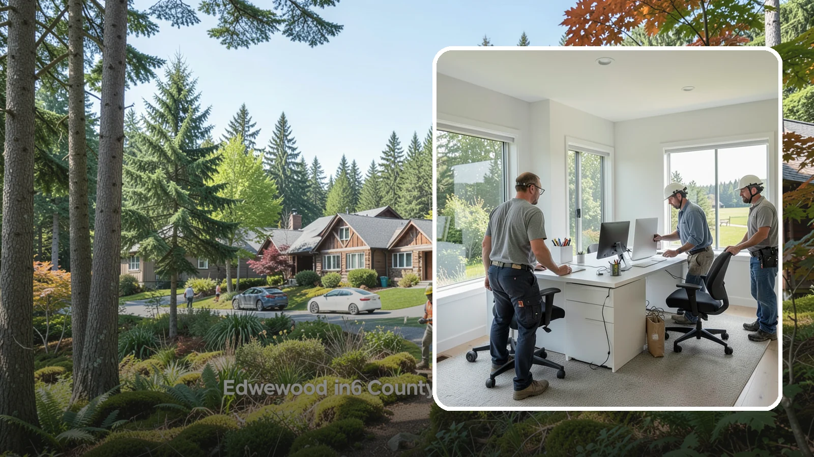 Home Office Remodeling in Edgewood, Pierce County, WA - We remodel spare rooms and underused corners into productive, comfortable home offices built for real workdays.
