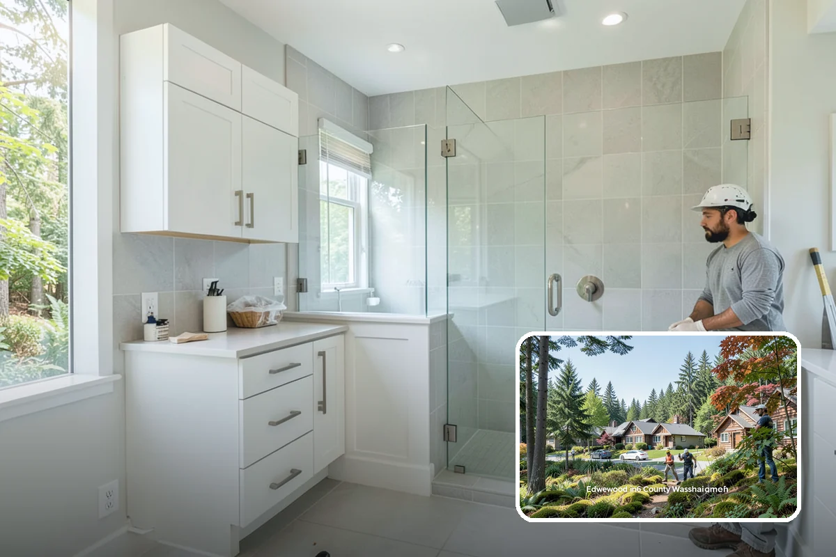 Home Office Remodeling in Edgewood, Pierce County, WA - Dedicated circuits and data runs for reliable technology