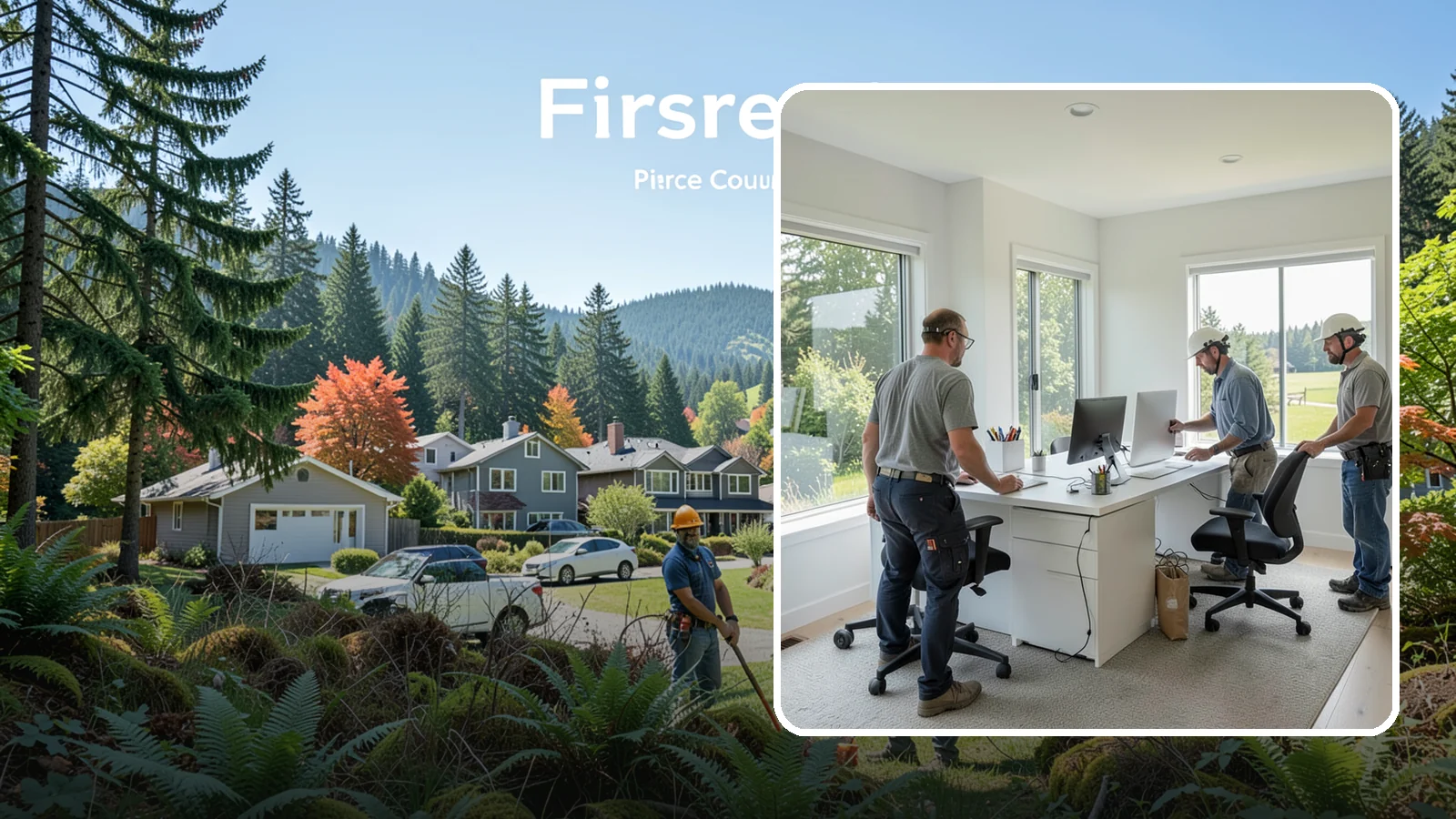 Home Office Remodeling in Fircrest, Pierce County, WA - We remodel spare rooms and underused corners into productive, comfortable home offices built for real workdays.