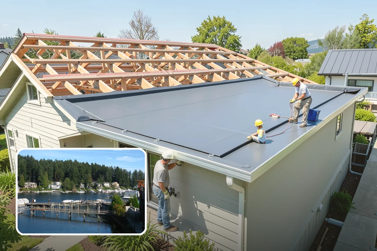 Home Office Remodeling in Gig Harbor, Pierce County, WA - Dedicated circuits and data runs for reliable technology