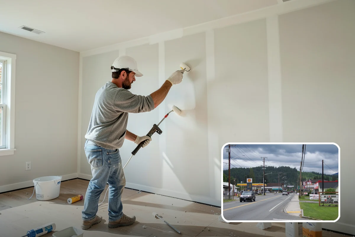 Home Office Remodeling in Granite Falls, Snohomish County, WA - Dedicated circuits and data runs for reliable technology