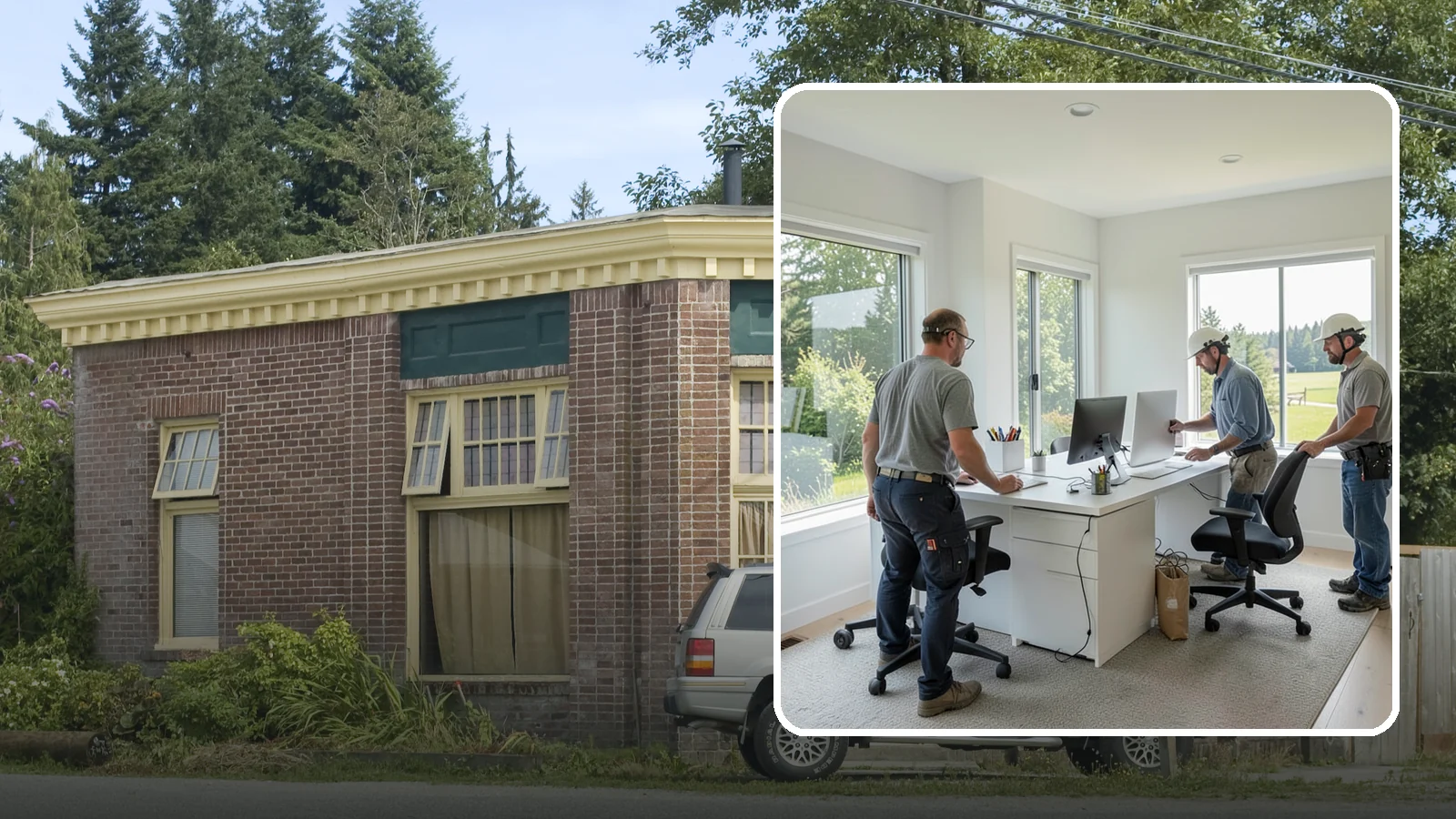 Home Office Remodeling in Hamilton, Skagit County, WA - We remodel spare rooms and underused corners into productive, comfortable home offices built for real workdays.