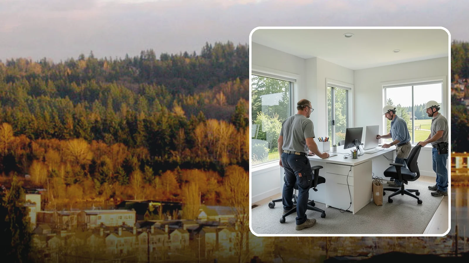 Home Office Remodeling in Kenmore, King County, WA - We remodel spare rooms and underused corners into productive, comfortable home offices built for real workdays.