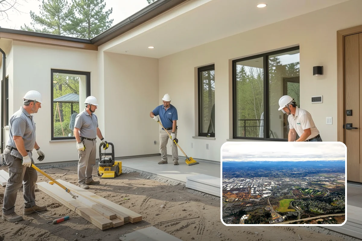 Home Office Remodeling in Kent, King County, WA - Dedicated circuits and data runs for reliable technology