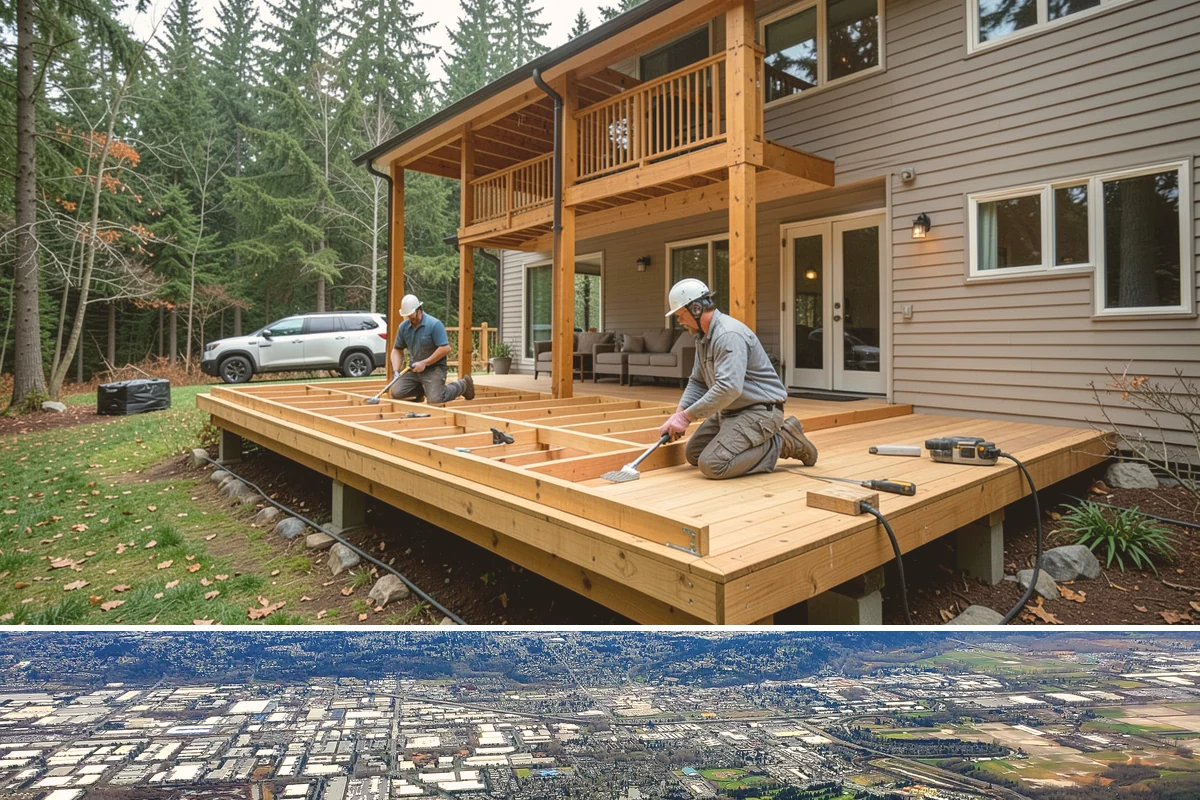 Home Office Remodeling in Kent, King County, WA - Home office remodels are ideal winter projects, ready before spring when outdoor work resumes.