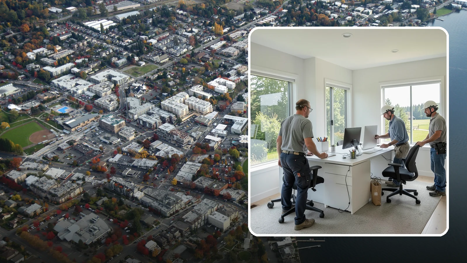 Home Office Remodeling in Kirkland, King County, WA - We remodel spare rooms and underused corners into productive, comfortable home offices built for real workdays.