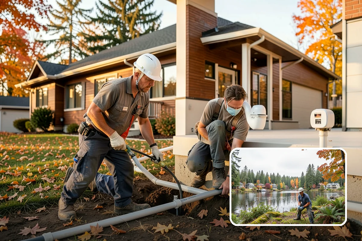 Home Office Remodeling in La Conner, Skagit County, WA - Dedicated circuits and data runs for reliable technology