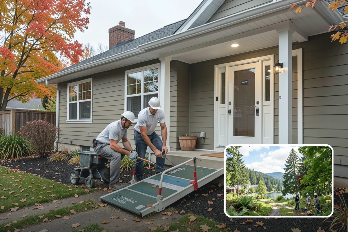 Home Office Remodeling in Lake Forest Park, King County, WA - Dedicated circuits and data runs for reliable technology