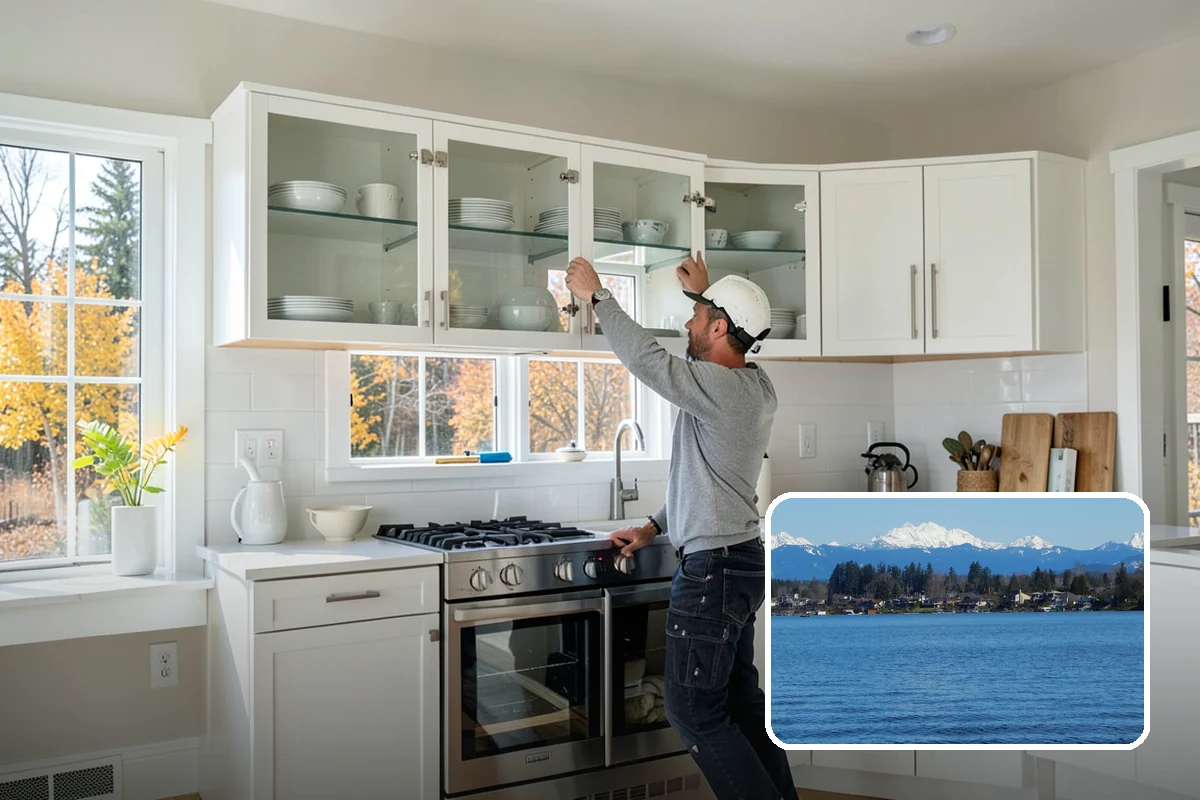 Home Office Remodeling in Lake Stevens, Snohomish County, WA - Dedicated circuits and data runs for reliable technology