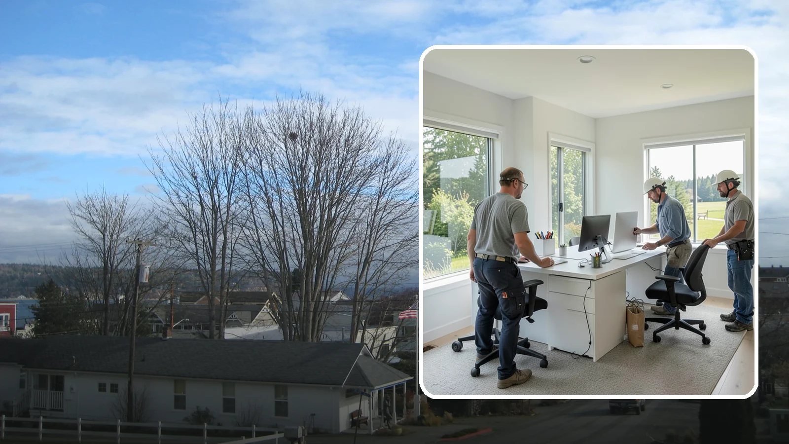 Home Office Remodeling in Langley, Island County, WA - We remodel spare rooms and underused corners into productive, comfortable home offices built for real workdays.