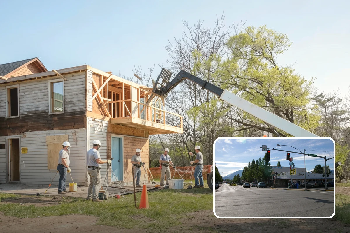 Home Office Remodeling in North Bend, King County, WA - Dedicated circuits and data runs for reliable technology