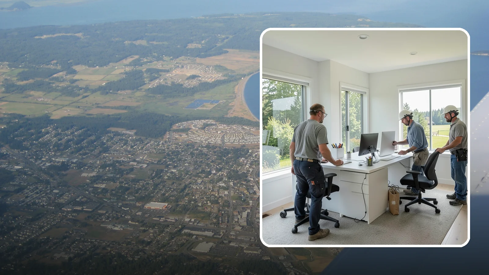 Home Office Remodeling in Oak Harbor, Island County, WA - We remodel spare rooms and underused corners into productive, comfortable home offices built for real workdays.