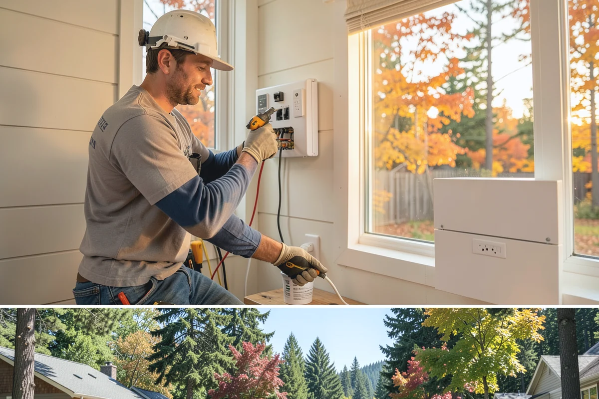 Home Office Remodeling in Orting, Pierce County, WA - Home office remodels are ideal winter projects, ready before spring when outdoor work resumes.