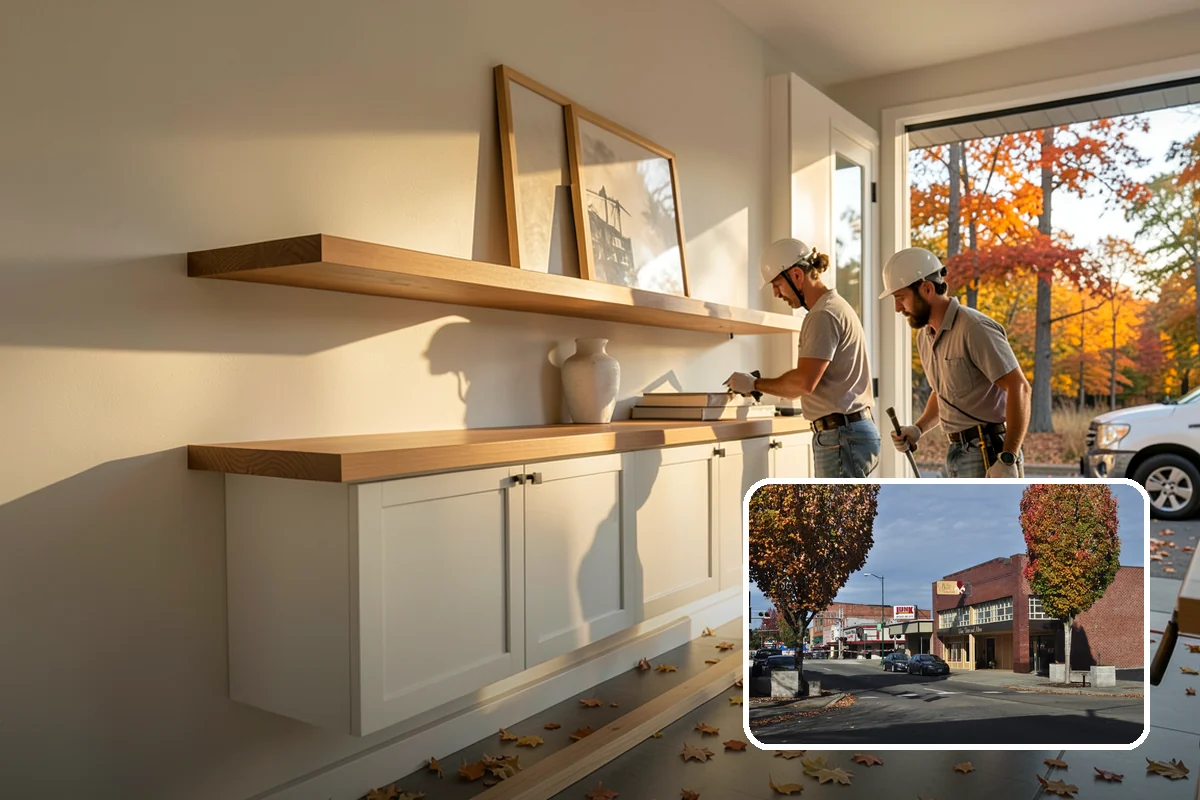 Home Office Remodeling in Puyallup, Pierce County, WA - Dedicated circuits and data runs for reliable technology