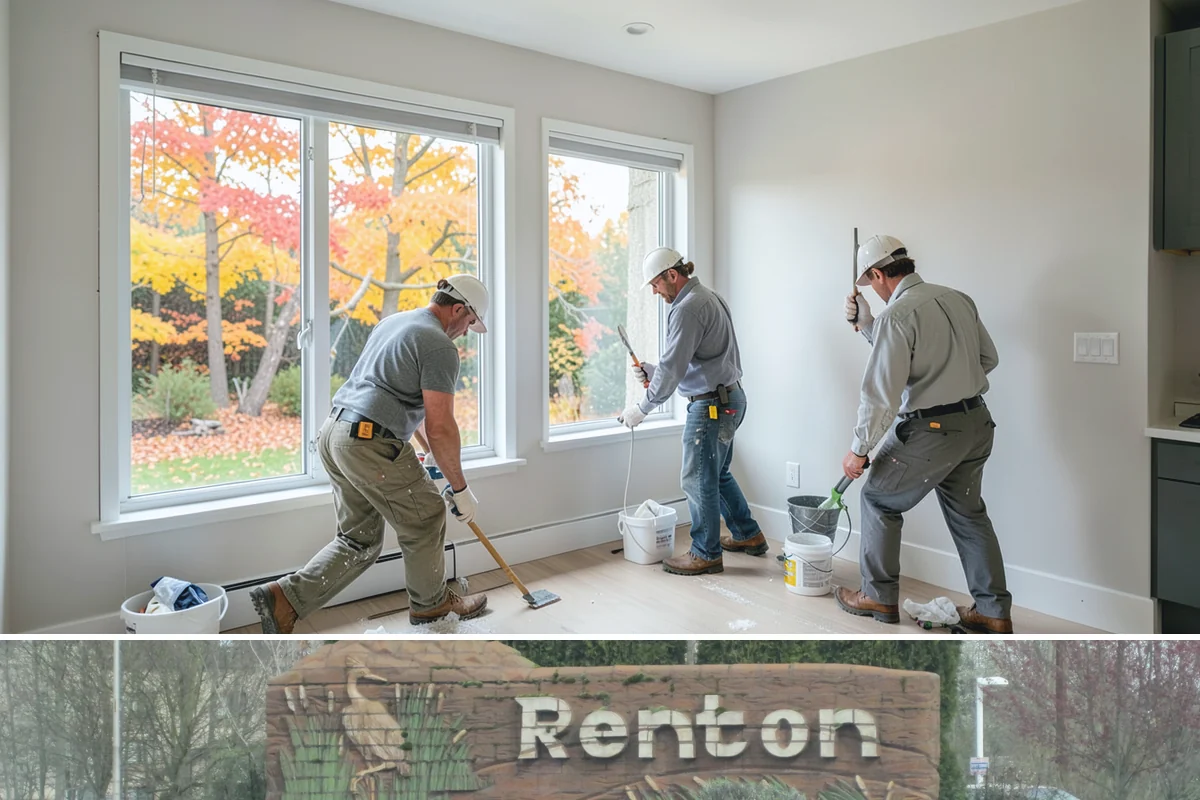 Home Office Remodeling in Renton, King County, WA - Home office remodels are ideal winter projects, ready before spring when outdoor work resumes.