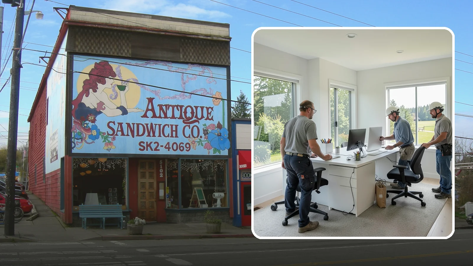 Home Office Remodeling in Ruston, Pierce County, WA - We remodel spare rooms and underused corners into productive, comfortable home offices built for real workdays.
