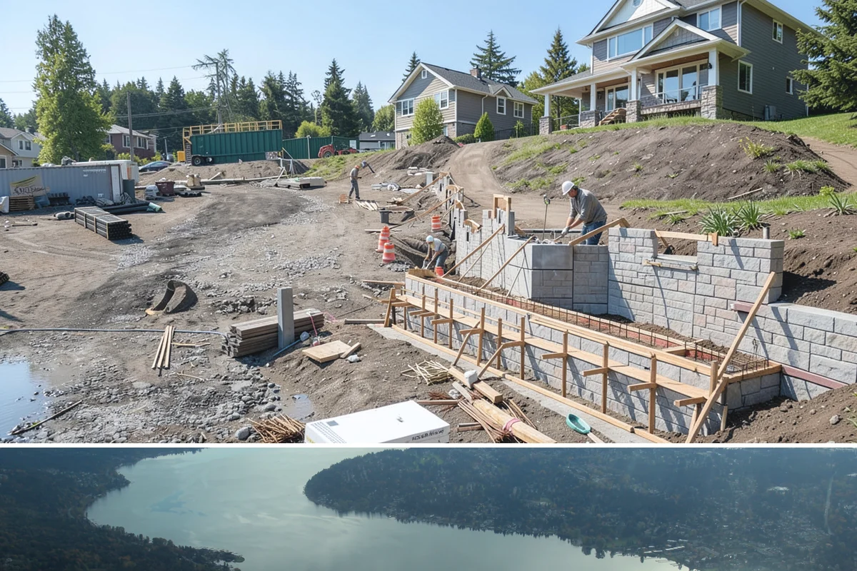 Home Office Remodeling in Sammamish, King County, WA - Home office remodels are ideal winter projects, ready before spring when outdoor work resumes.