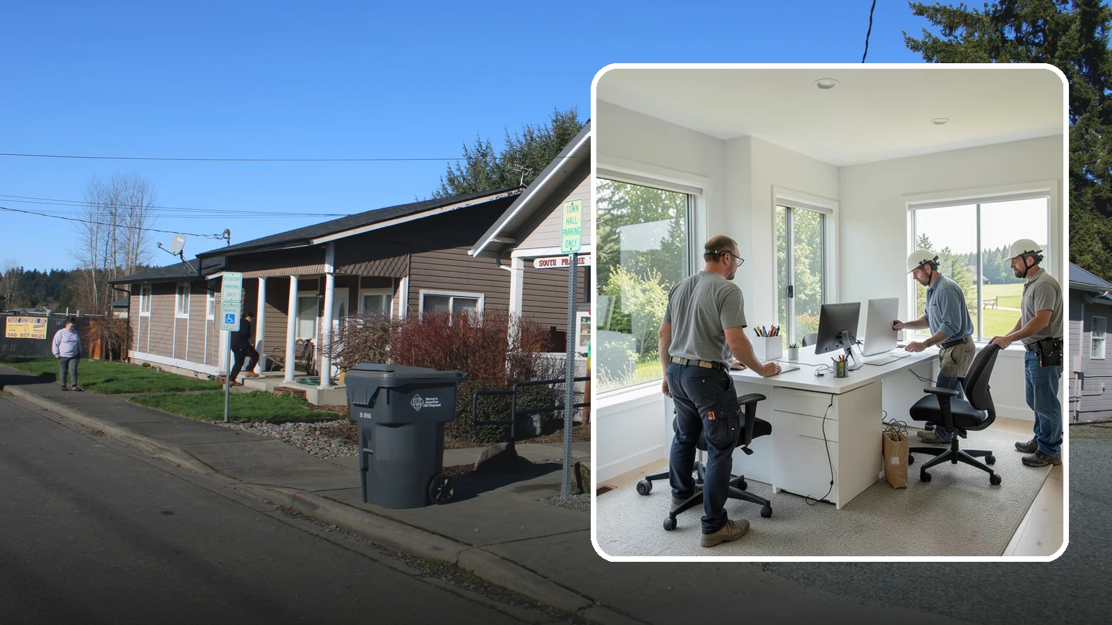 Home Office Remodeling in South Prairie, Pierce County, WA - We remodel spare rooms and underused corners into productive, comfortable home offices built for real workdays.