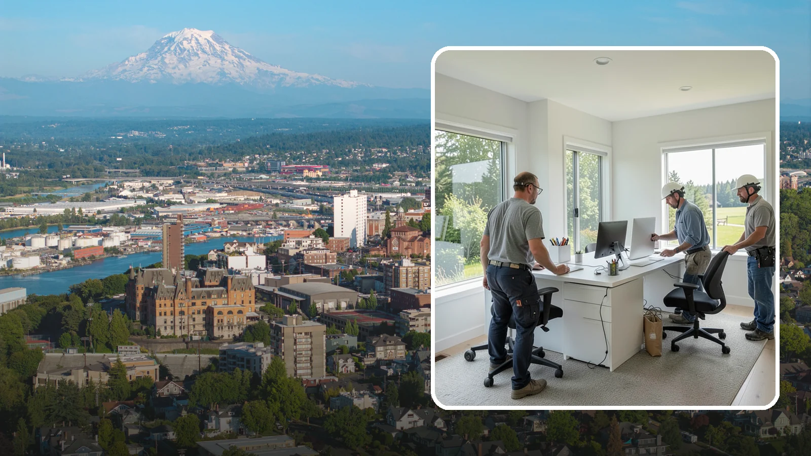 Home Office Remodeling in Tacoma, Pierce County, WA - We remodel spare rooms and underused corners into productive, comfortable home offices built for real workdays.