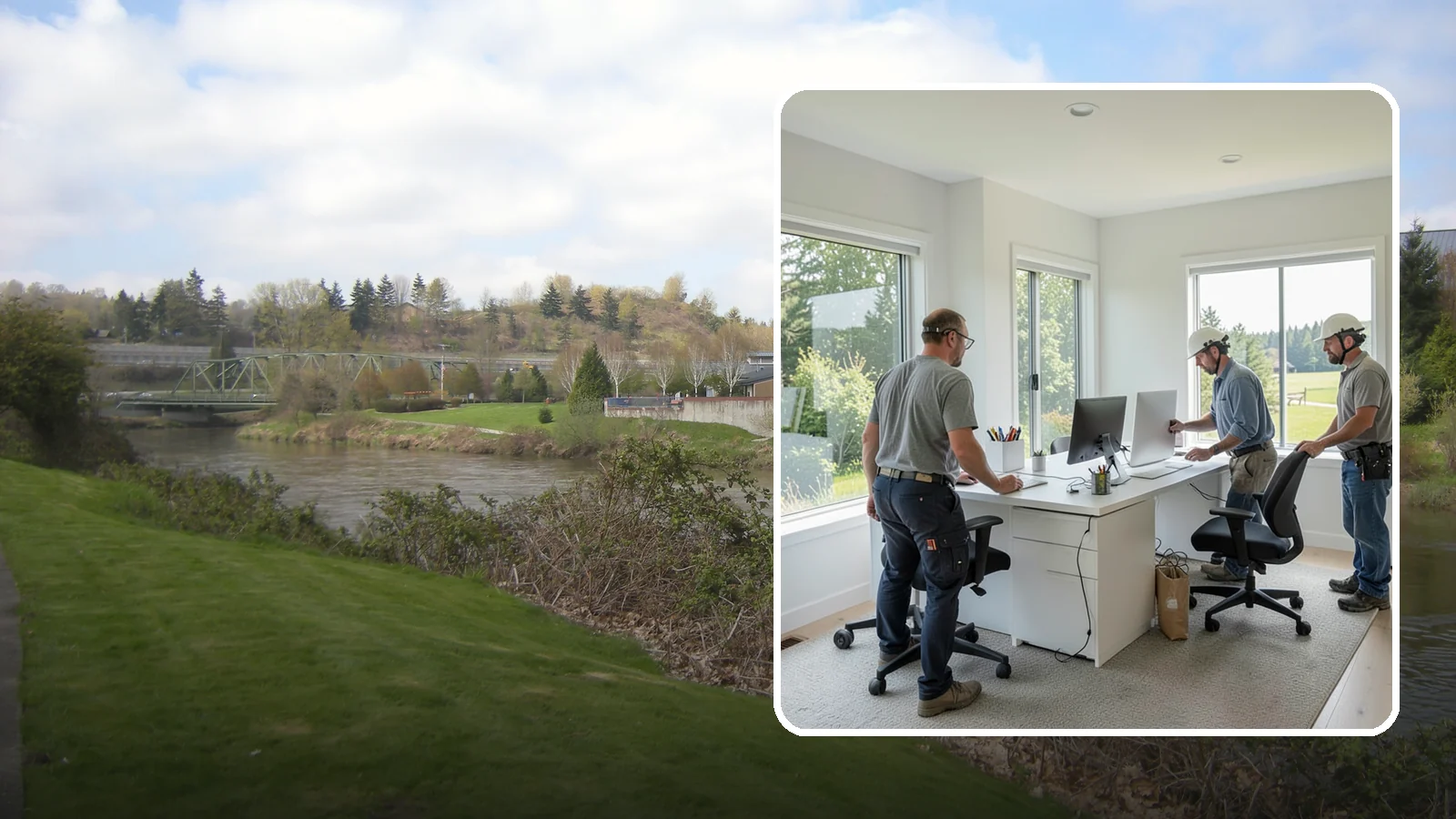 Home Office Remodeling in Tukwila, King County, WA - We remodel spare rooms and underused corners into productive, comfortable home offices built for real workdays.