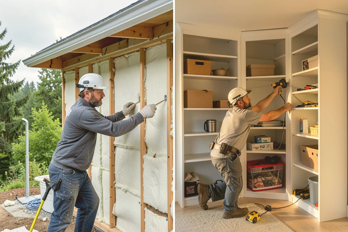 Home Remodeling in Algona, King County, WA - We walk the home to identify goals and structural constraints