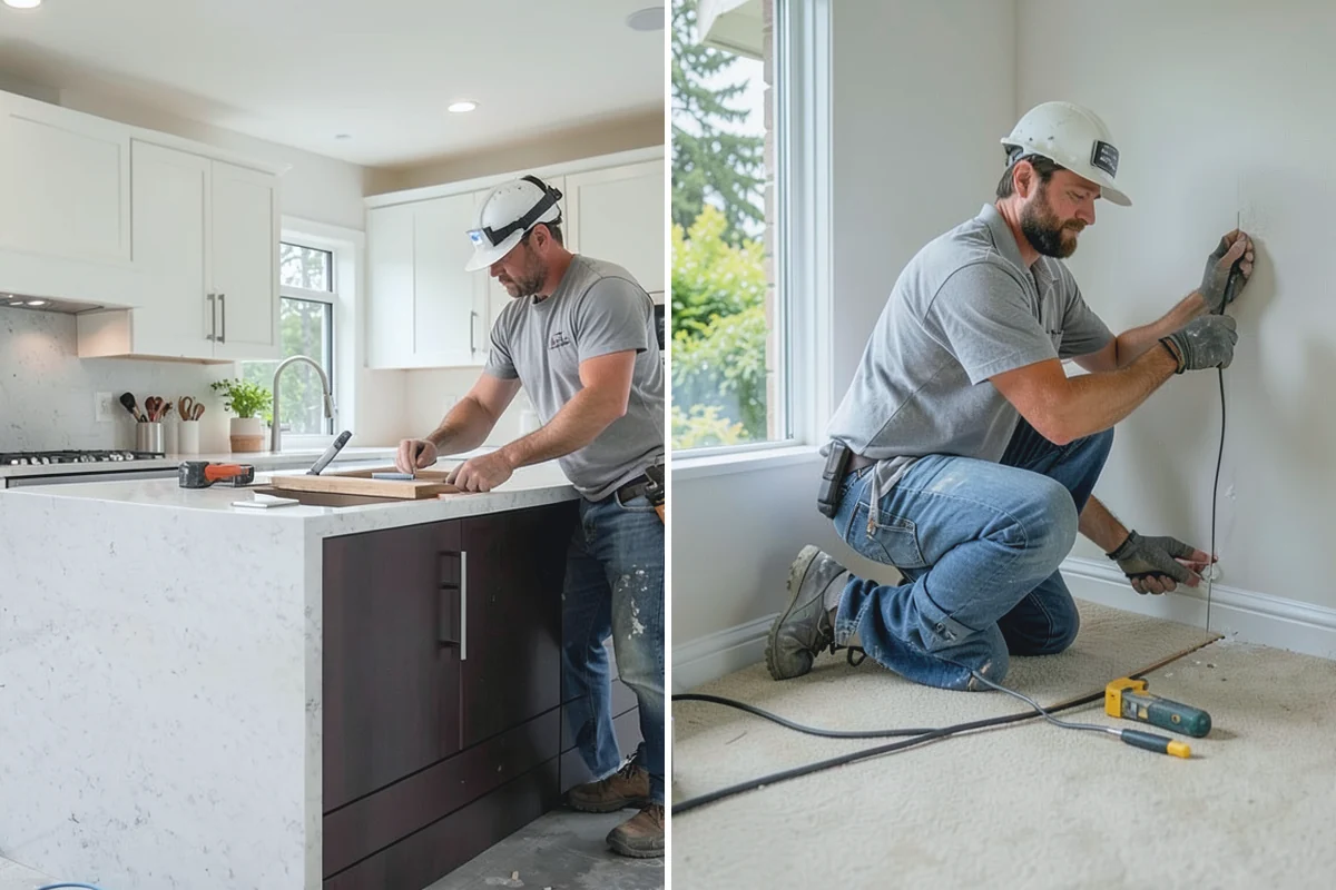 Home Remodeling in Beaux Arts Village, King County, WA - We walk the home to identify goals and structural constraints