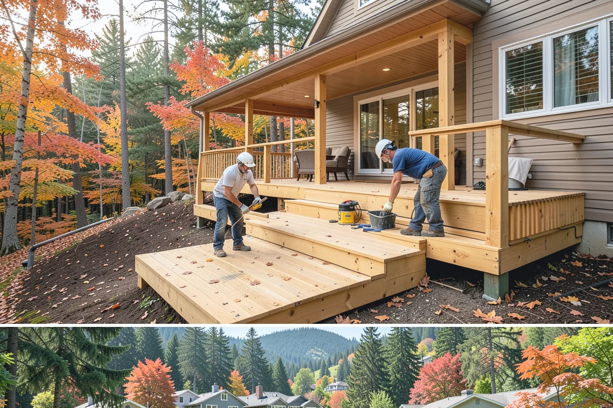 Home Remodeling in Fircrest, Pierce County, WA - Indoor remodeling can begin any time of year in Western Washington, but starting in fall or winter keeps crews productive while...