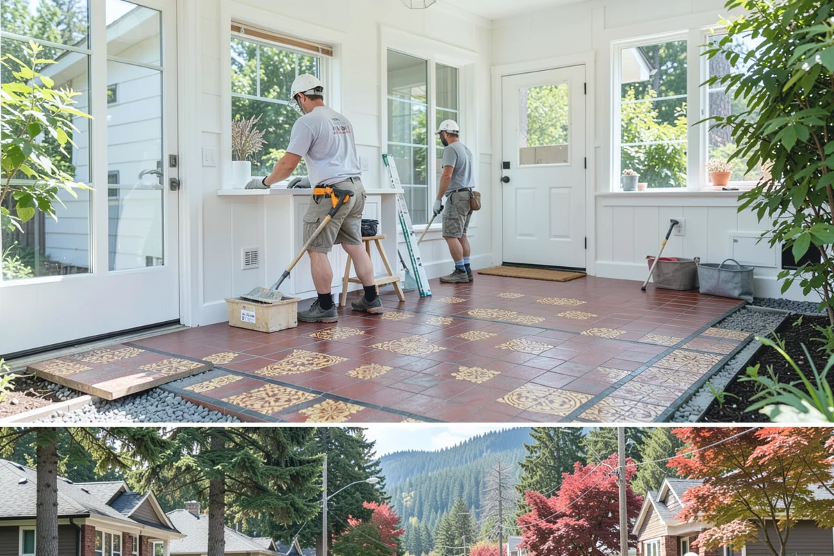 Home Remodeling in Hunts Point, King County, WA - Indoor remodeling can begin any time of year in Western Washington, but starting in fall or winter keeps crews productive while...