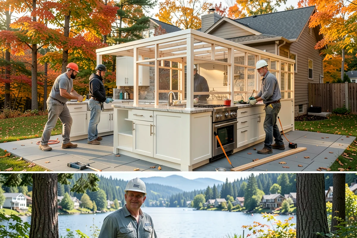 Home Remodeling in Milton, King County, WA - Indoor remodeling can begin any time of year in Western Washington, but starting in fall or winter keeps crews productive while...