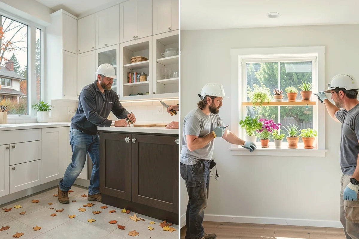 Home Remodeling in Newcastle, King County, WA - We walk the home to identify goals and structural constraints