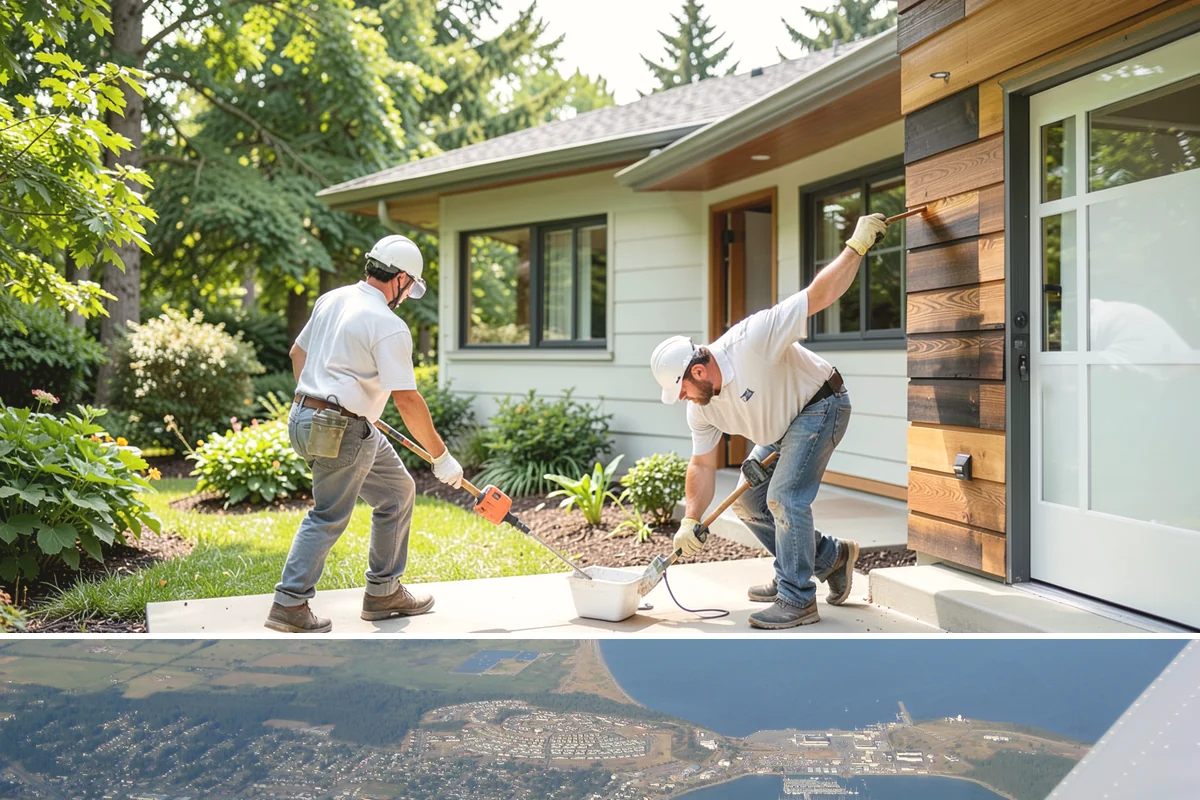 Home Remodeling in Oak Harbor, Island County, WA - Indoor remodeling can begin any time of year in Western Washington, but starting in fall or winter keeps crews productive while...