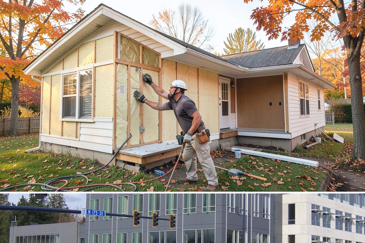 Home Remodeling in Shoreline, King County, WA - Indoor remodeling can begin any time of year in Western Washington, but starting in fall or winter keeps crews productive while...