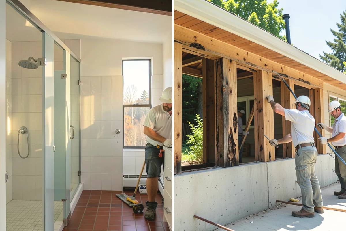 Home Remodeling in Yarrow Point, King County, WA - We walk the home to identify goals and structural constraints