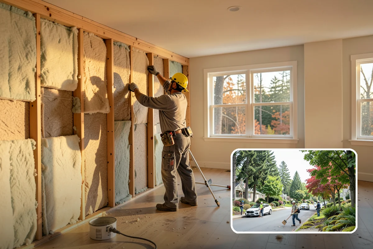 Home Renovation in Beaux Arts Village, King County, WA - Renewed surfaces and systems that feel brand new