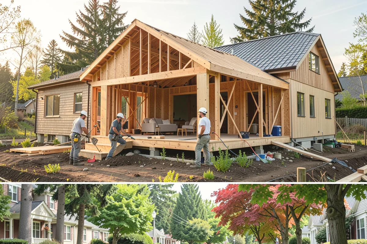 Home Renovation in Beaux Arts Village, King County, WA - Whole-home renovations are well suited to the wetter months when families prefer to focus improvement dollars on interior comfort.