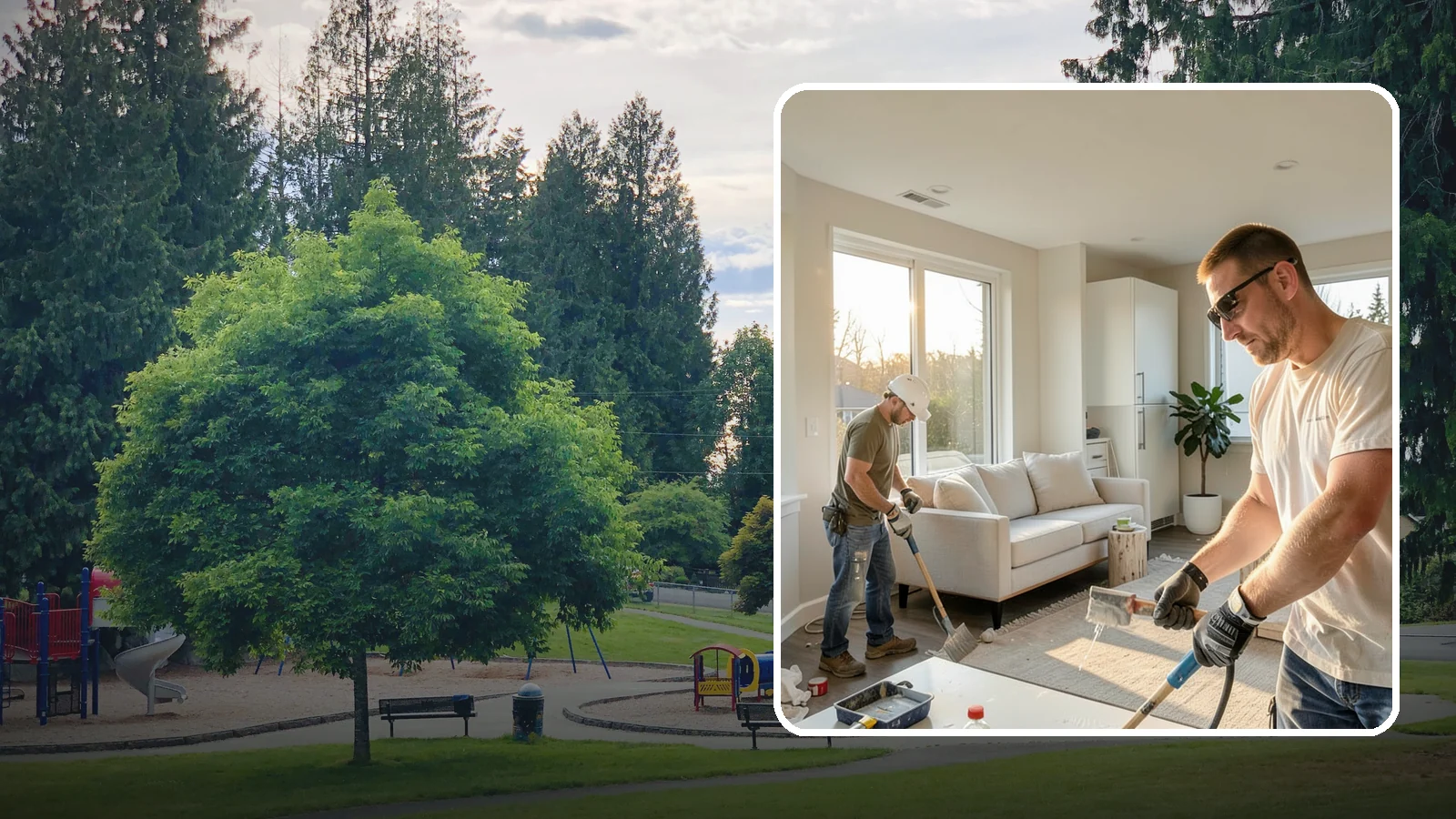 Home Renovation in Bonney Lake, Pierce County, WA - Comprehensive home renovation that restores dated Puget Sound homes to fresh, efficient, and comfortable living spaces.