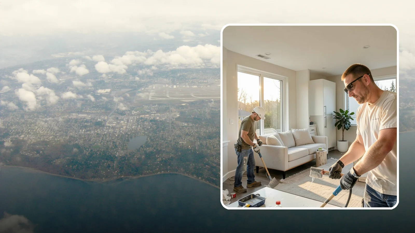 Home Renovation in Burien, King County, WA - Comprehensive home renovation that restores dated Puget Sound homes to fresh, efficient, and comfortable living spaces.