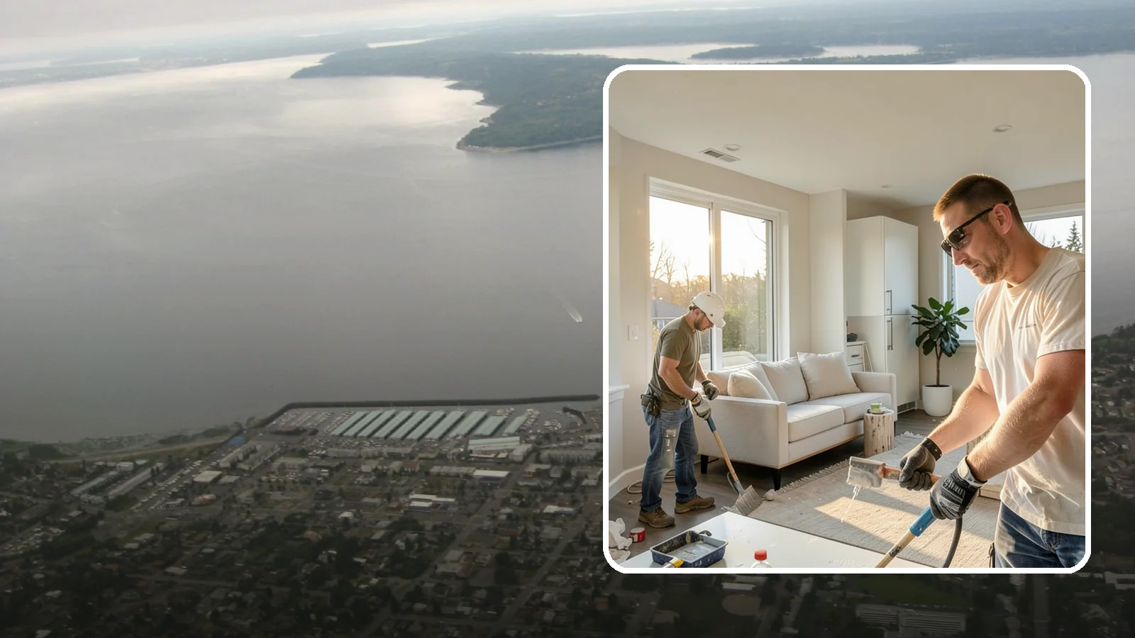 Home Renovation in Des Moines, King County, WA - Comprehensive home renovation that restores dated Puget Sound homes to fresh, efficient, and comfortable living spaces.