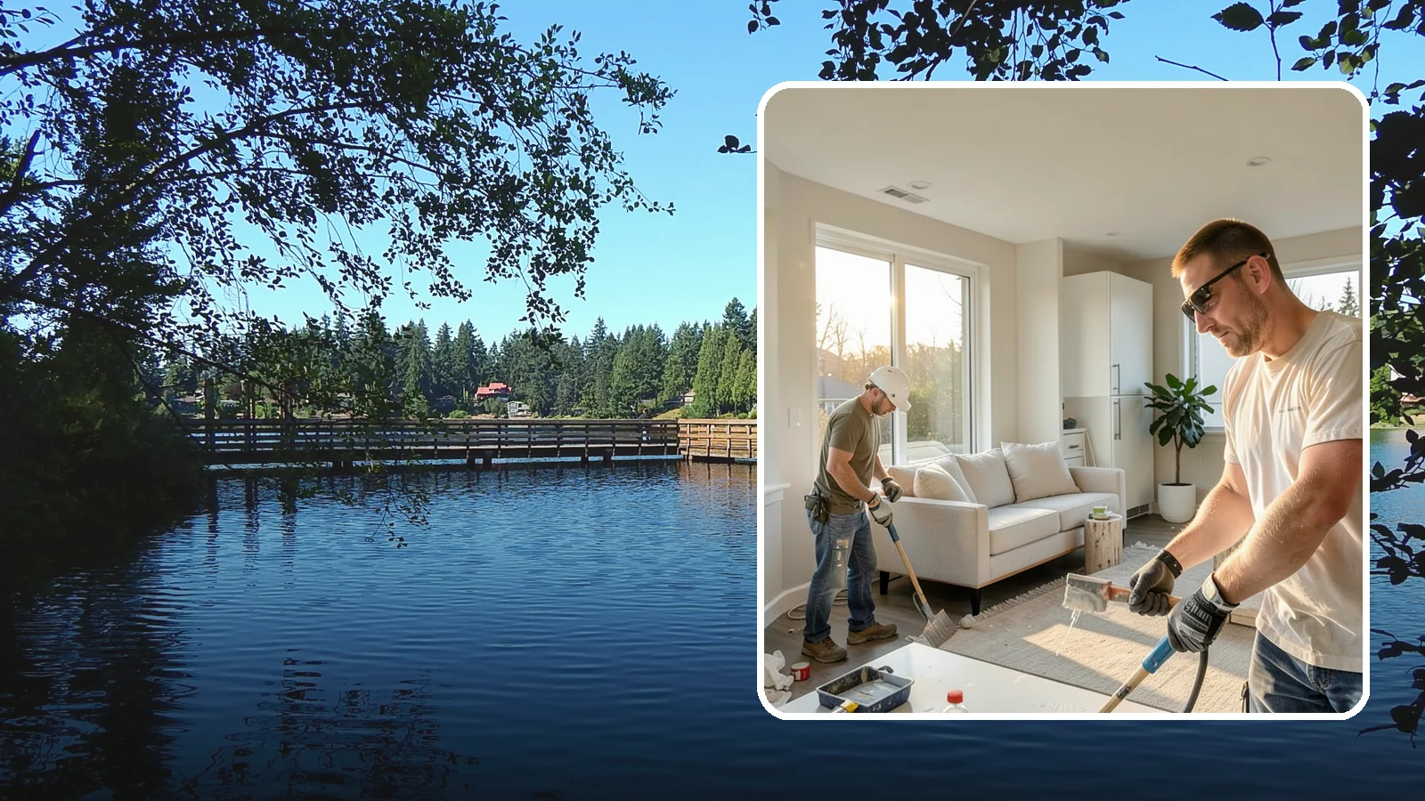 Home Renovation in Federal Way, King County, WA - Comprehensive home renovation that restores dated Puget Sound homes to fresh, efficient, and comfortable living spaces.