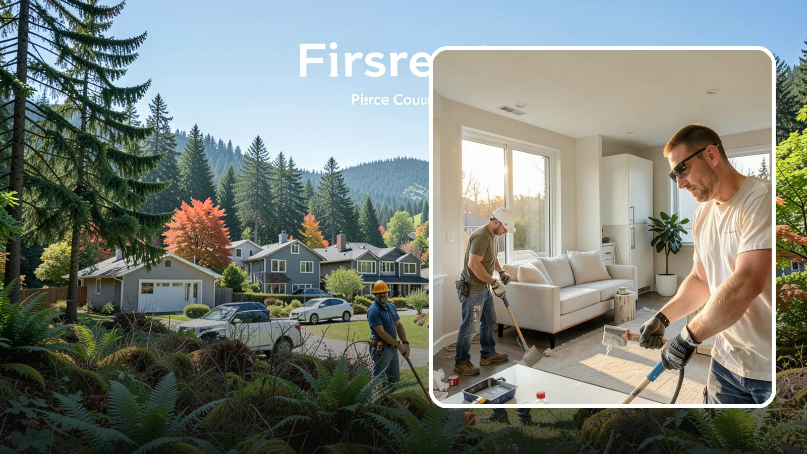 Home Renovation in Fircrest, Pierce County, WA - Comprehensive home renovation that restores dated Puget Sound homes to fresh, efficient, and comfortable living spaces.