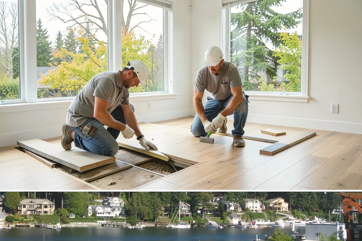 Home Renovation in Gig Harbor, Pierce County, WA - Whole-home renovations are well suited to the wetter months when families prefer to focus improvement dollars on interior comfort.